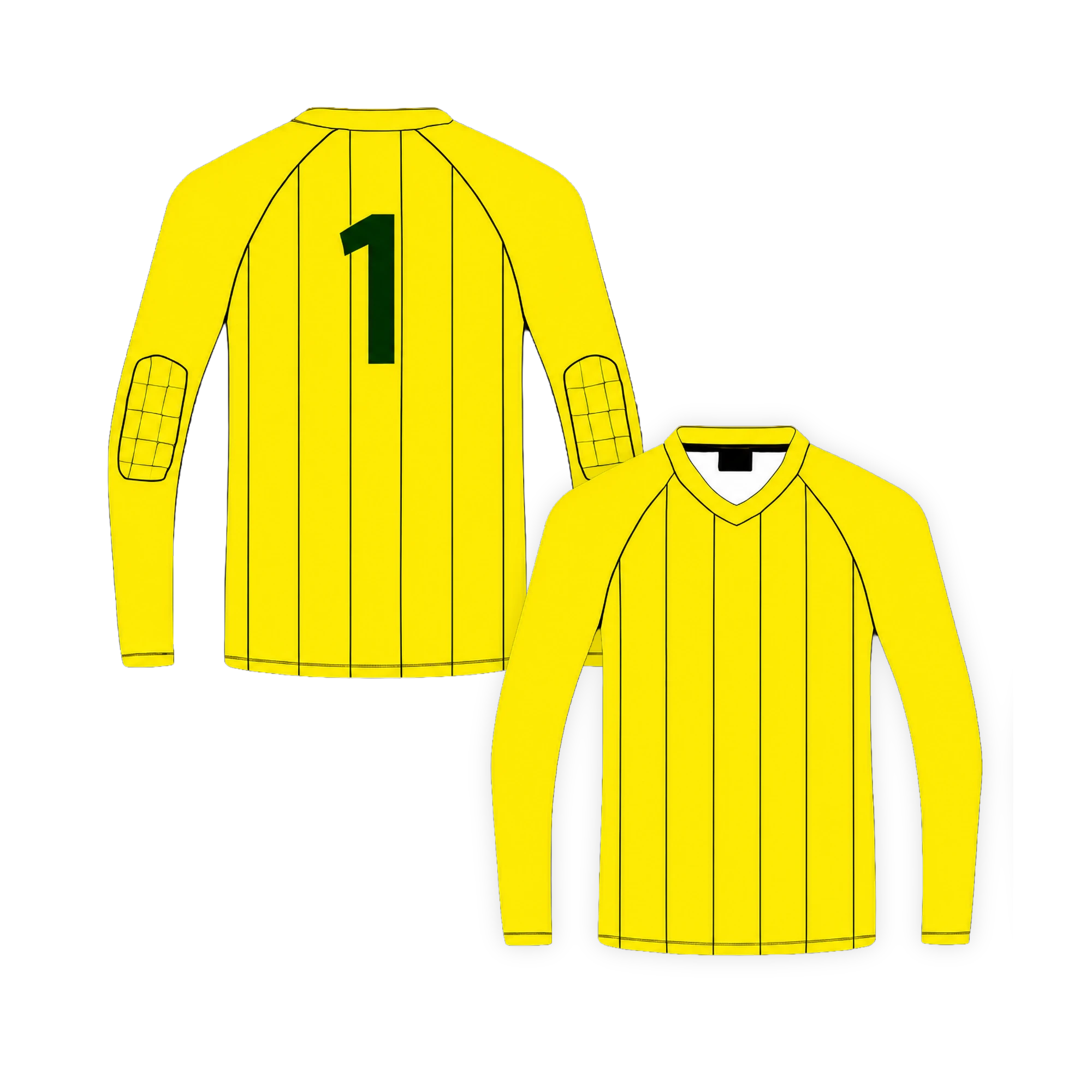 Long Sleeve Soccer Goalie Jersey
